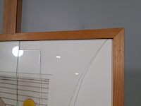 Tekening, g. alberts, hij rook de lente 71/100, 2001 - afbeelding 15 van  18