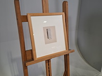 Tekening, gemengde techniek, j. de bruin, enschede 5, 1980 - afbeelding 2 van  7