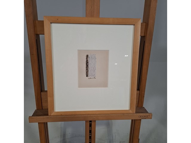 Tekening, gemengde techniek, j. de bruin, enschede 5, 1980 - afbeelding 4 van  7