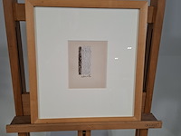 Tekening, gemengde techniek, j. de bruin, enschede 5, 1980 - afbeelding 4 van  7