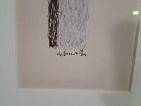 Tekening, gemengde techniek, j. de bruin, enschede 5, 1980 - afbeelding 5 van  7