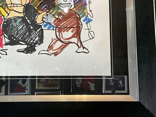 Tekening herman brood “pimp you” marker op papier - afbeelding 3 van  4