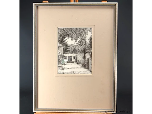 Tekening? hoogstede ermelo gesigneerd - afbeelding 2 van  5