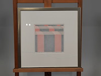 Tekening in lijst, femia morselt, 1983 - afbeelding 1 van  9