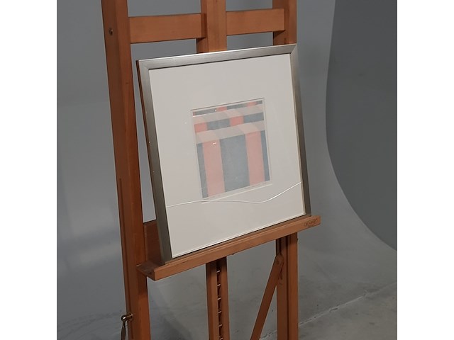 Tekening in lijst, femia morselt, 1983 - afbeelding 2 van  9