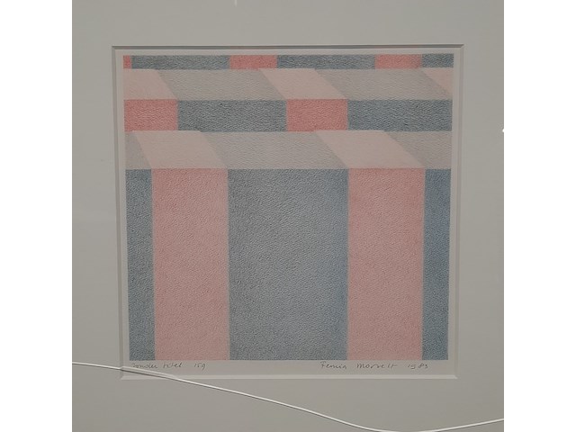 Tekening in lijst, femia morselt, 1983 - afbeelding 4 van  9