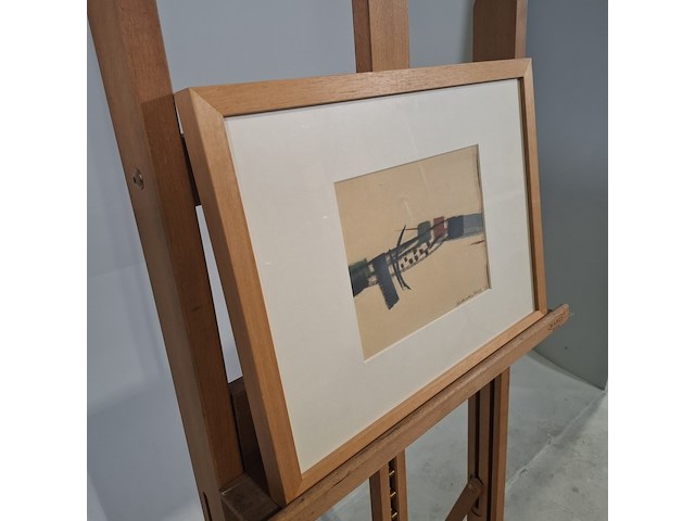 Tekening, j. f. van den berg, compositie, 1965 - afbeelding 2 van  8