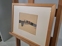 Tekening, j. f. van den berg, compositie, 1965 - afbeelding 3 van  8