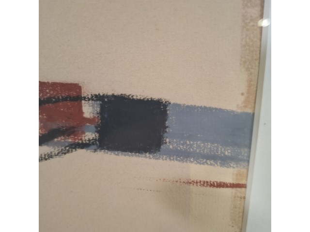 Tekening, j. f. van den berg, compositie, 1965 - afbeelding 6 van  8