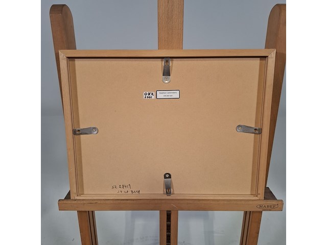 Tekening, j. f. van den berg, compositie, 1965 - afbeelding 8 van  8