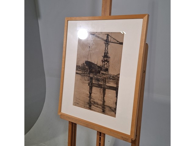 Tekening, j. veerman, 1960 - afbeelding 3 van  7