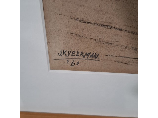 Tekening, j. veerman, 1960 - afbeelding 4 van  7