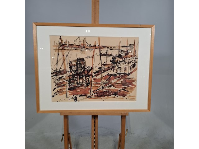 Tekening, j.h. willemse - afbeelding 1 van  5