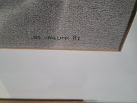 Tekening, jos vrielink, man op bank, 1981 - afbeelding 4 van  7