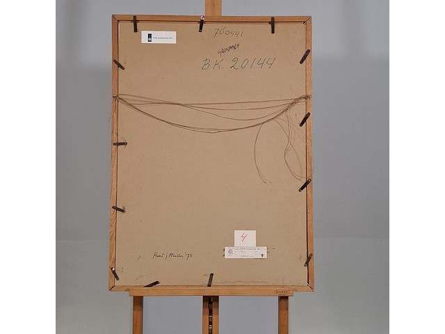 Tekening, koert jan muller, stilleven - afbeelding 5 van  8