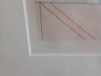 Tekening, m.j. rijpstra, landschap 19, 1973 - afbeelding 5 van  8