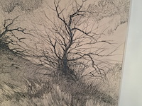Tekening, p. cox, katwijkse duinen, 1969 - afbeelding 6 van  9