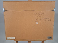 Tekening, p. cox, katwijkse duinen, 1969 - afbeelding 8 van  9