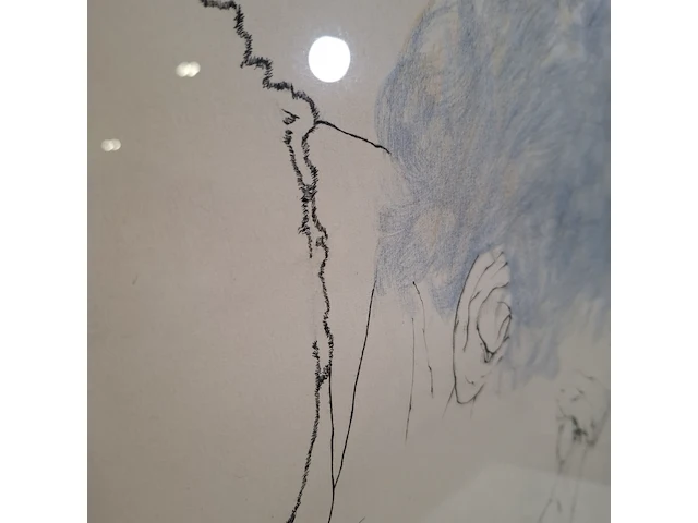 Tekening, p. janssen, portret bart 1, 1982 - afbeelding 4 van  9