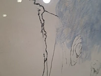 Tekening, p. janssen, portret bart 1, 1982 - afbeelding 4 van  9