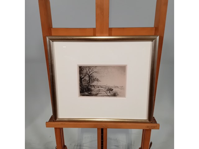 Tekening, r. beerendonk, landschap - afbeelding 1 van  8