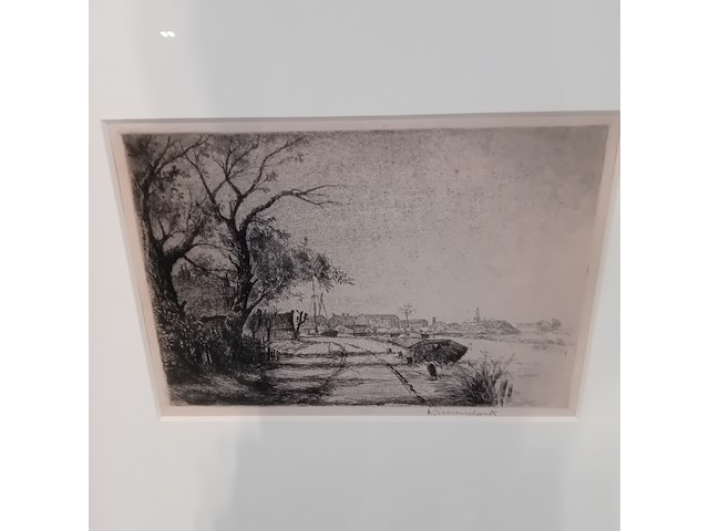 Tekening, r. beerendonk, landschap - afbeelding 4 van  8