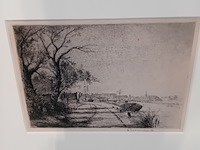 Tekening, r. beerendonk, landschap - afbeelding 4 van  8