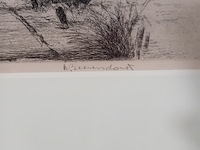 Tekening, r. beerendonk, landschap - afbeelding 5 van  8