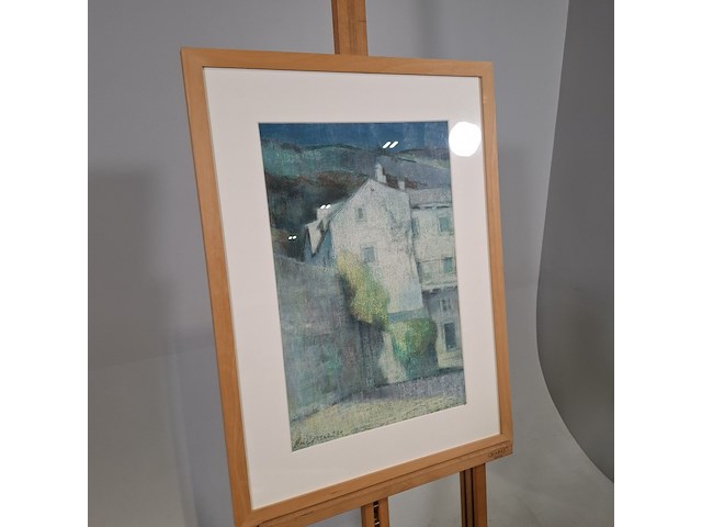 Tekening, r. klein, huize in dubrovnik, 1965 - afbeelding 2 van  7