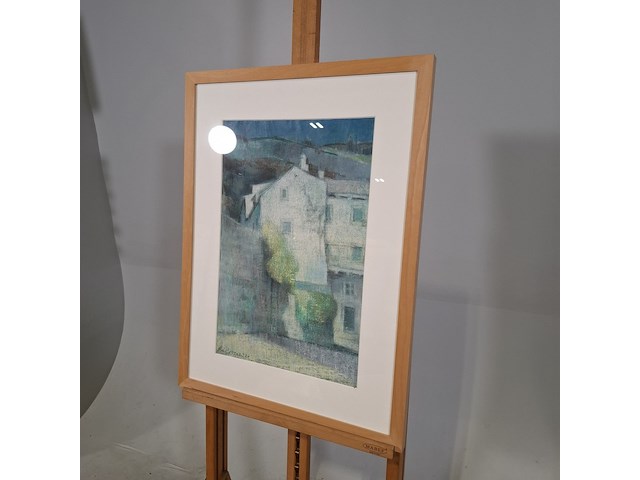 Tekening, r. klein, huize in dubrovnik, 1965 - afbeelding 3 van  7