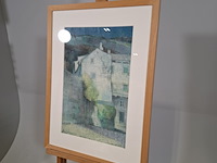 Tekening, r. klein, huize in dubrovnik, 1965 - afbeelding 3 van  7