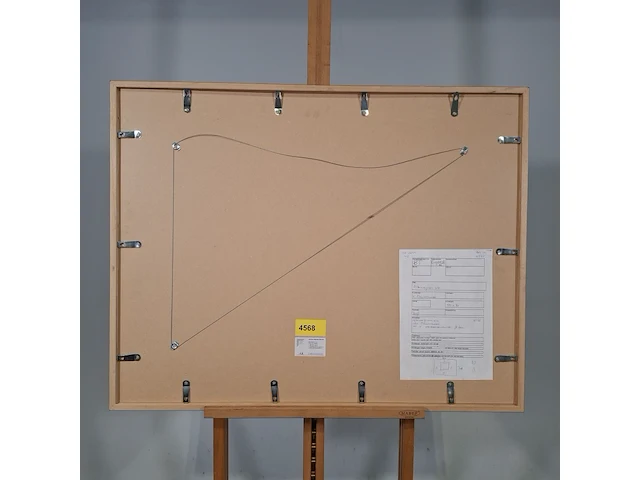 Tekening, v. nieuwenhuizen, afbraak graansilo - afbeelding 8 van  9