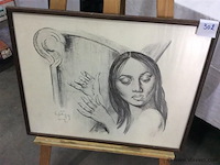 Tekening van belleghem - afbeelding 1 van  2