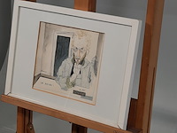 Tekening, w. greefkens, up yours!, 1977 - afbeelding 3 van  8