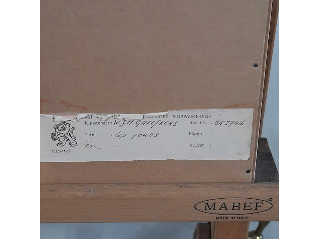 Tekening, w. greefkens, up yours!, 1977 - afbeelding 8 van  8