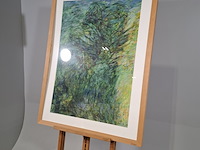 Tekening, w. stoop, boslandschap, 1983 - afbeelding 3 van  8