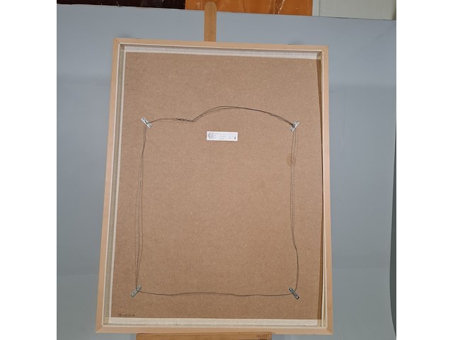 Tekening, w. stoop, boslandschap, 1983 - afbeelding 7 van  8