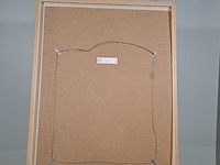 Tekening, w. stoop, boslandschap, 1983 - afbeelding 7 van  8