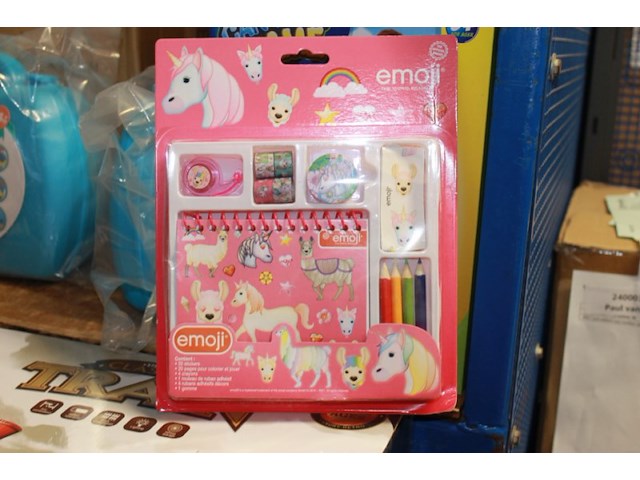 Tekensetje unicorn 14 sets - afbeelding 8 van  9