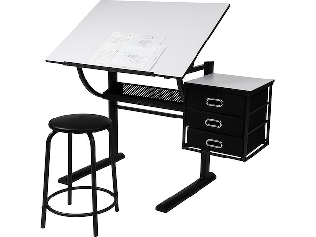 Tekentafel met kruk miadomodo, stsh10 - afbeelding 1 van  3