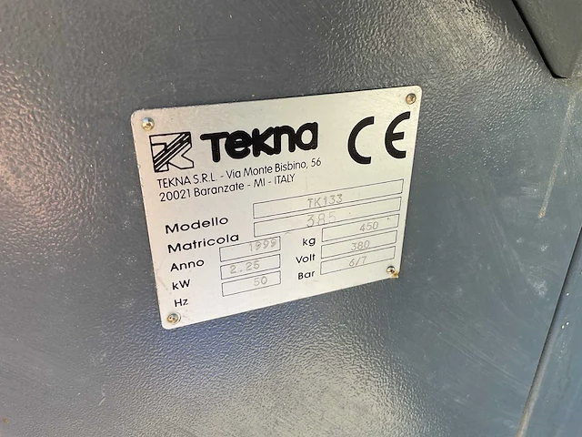 Tekna tk 133 bladzaagmachine - afbeelding 5 van  8