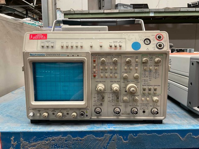 Tektronix 2465bdm oscilloscope - afbeelding 2 van  5