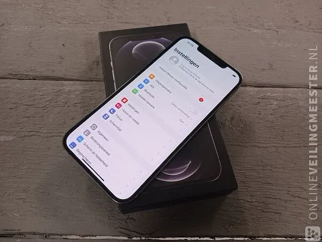 Telefoon apple, iphone 12 pro max 128gb, space gray - afbeelding 3 van  5