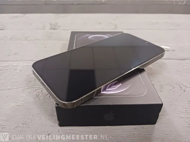 Telefoon apple, iphone 12 pro max 128gb, space gray - afbeelding 4 van  5