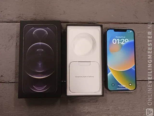 Telefoon apple, iphone 12 pro max 128gb, space gray - afbeelding 5 van  5