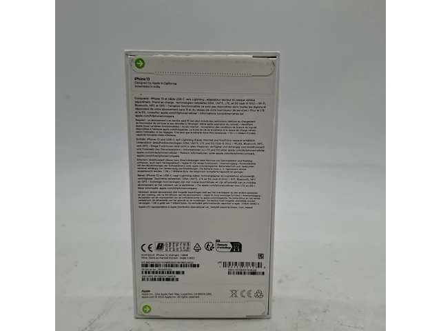 Telefoon, apple, iphone 13 128gb midnight a2633 - afbeelding 5 van  6