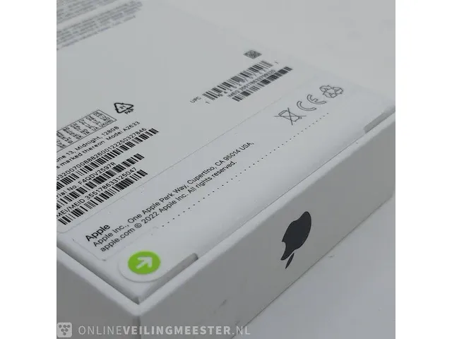 Telefoon apple, iphone 13 a2633 128gb midnight - afbeelding 7 van  8