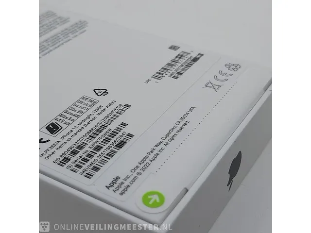 Telefoon apple, iphone 13 a2633 128gb midnight - afbeelding 7 van  7