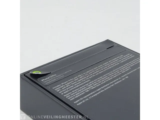 Telefoon apple, iphone 13 pro a2638 256gb graphite - afbeelding 6 van  6