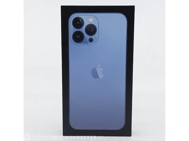 Telefoon apple, iphone 13 pro max a2643 128gb sierra blue - afbeelding 1 van  6